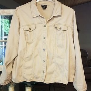 Khaki Jean Jacket
